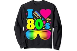 LOVES THE 80S VINTAGE COSTUME I Love The 80s Clothes for Women and Men Party Funny Tee Sweatshirt