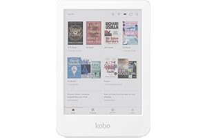 Kobo Clara Colour | Colour eReader | 6" Glare-Free Colour and Ink Kaleido 3 Display | Dark Mode Option | Waterproof | Audiobooks | 16GB of Storage (White)