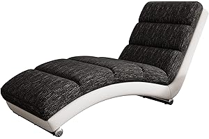‎MIRJAN24 Mirjan24 Relaxliege Holiday Loungesessel Liegesessel Polstersessel Farbauswahl Relaxsessel Modern Wohnmöbel (Soft 017 + Lawa 06)