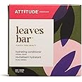 ATTITUDE Hair Conditioner Bar, Plant- and Mineral-Based Plastic-free Beauty Care, Hydrating, Herbal Musk, 113 grams