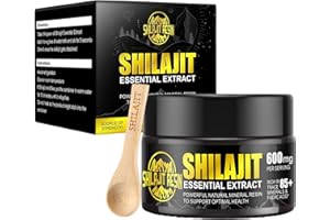 BYHSOEP Shilajit Himalayan 50G | Shilajit Naturelle Originale Force Maximale 600MG