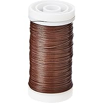 50 Petites Tiges De Fleuriste En Métal 10 Cm Blanc 0,45 Mm