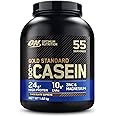 Optimum Nutrition ON 100% Gold Standard Casein Protein, Eiweißpulver Reich an Essentiellen Aminosäuren Komplex, BCAA, Chocola