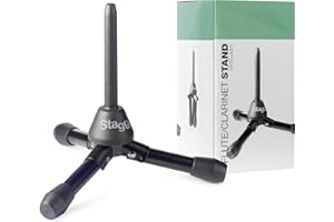 Stagg Wis-a45 support pliable pour flûte ou Clarinette