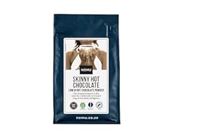 NOMU Skinny Hot Chocolate - Sugar-free, Keto, Aspartame Free, 500g, 83 Servings, Chocolatey, Guilt Free - Ideal for Weight Watchers & Diets