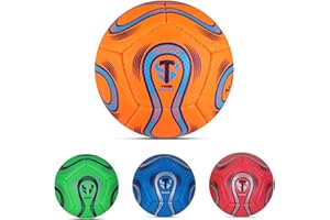 TUSSAN SPORTS Tykes Sports Toddler Football, Size 2 Kids Lighter-weight Soccer Mini Ball for Age 2 3 4 5 6 Years Old Boys/Girls Toys Christmas, Birthday Gift - Garden Game, Indoor/Outdoor ball
