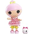 Lalaloopsy 577188EUC Littles Trinket Sparkles with Pet Yarn Ball Kitten-18 cm Princess Doll with Changeable Pink Outfit & Shoes, in Reusable House Package Playset, for Ages 3-103 - Amazon Exclusive
