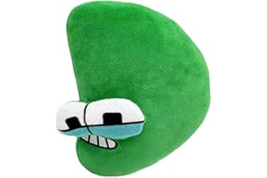 Benolls Alphabet Lore en Peluche,Alphabet Lore Jouets en Peluche,Poupée en Peluche Educatifs Jouet d'oreiller Doux à Collectionner Dessin Animé Drôle Lettre en Peluche(D)