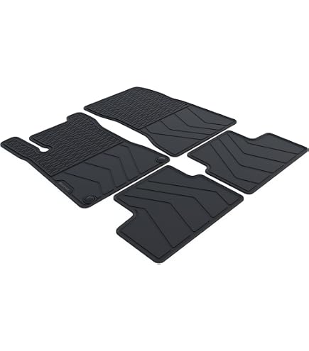 Element Tappetini Gomma 3D Per Mercedes Classe C W205 2017-2023 Cabrio 2 Porte – Set 4 Pezzi, Inodore E Antiscivolo - 2
