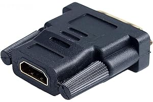 Onogal - 2305 Adaptador HDMI hembra a DVI (24+1) pines macho, dorado