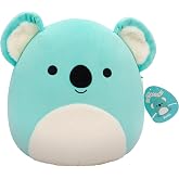 Squishmallows SQCR06576 - Turkuaz Koala Kevin, 30 cm, resmi Jazwares pel&uuml;ş, s&uuml;per yumuşak pel&uuml;ş hayvan