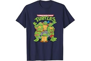 Teenage Mutant Ninja Turtles Classic Retro Logo Camiseta