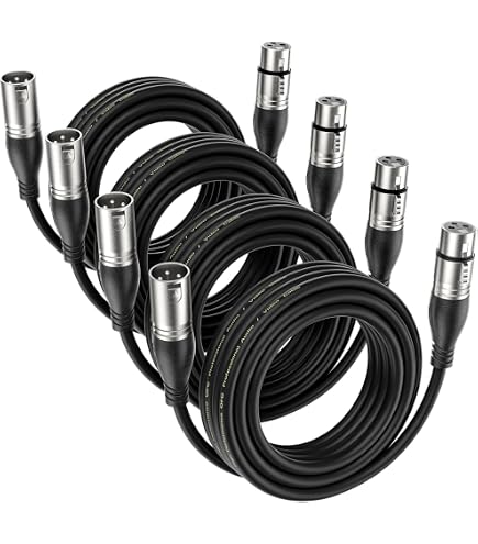 Plugger Câble Bretelle XLR mâle 3b/RCA mâle 0,60 m Noir