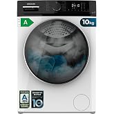 Cecotec Lavadora 10Kg - Carga Frontal Bolero DressCode 10610 Inverter A. 1400 RPM, Steam Max, Motor Inverter Plus, 15 Program