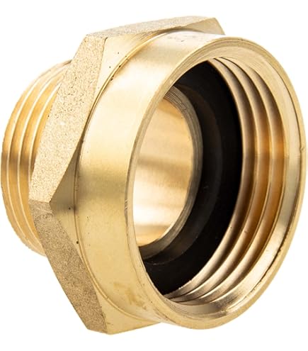 3-Teilige Messing Fitting Verschraubung 1 Zoll IG/AG Mit O-Ring - Foto 12