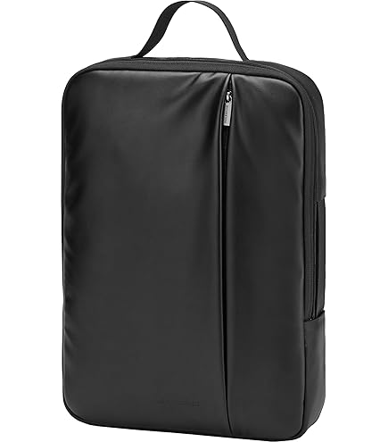 Moleskine (Metro verticale apparaattas, pc-tas voor laptop, notebook, iPad en tablet, tot 15), waterdichte pc-rugzak, formaat 31 x 42 x 10 cm) zwart