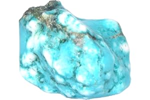 REAL GEMS Raw Rough Natural Sky Blue Turquoise Loose Stone 24.50 Ct Certified Unheated Turquoise Raw Loose Gemstone