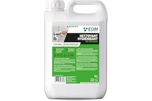 EQM SOLUCIONES QUIMICAS EQM SOLUCIONES QUÍMICAS | ECO-906 | 5 L | Nettoyant Désinfectant Multi-usage | Sans eau de Javel, ammoniaque ou alcool | Convient à tous les types de surfaces et n’abîme aucun matériau.