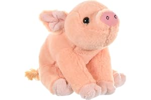 Wild Republic Baby Pig Plush Soft Toy, Cuddlekins Cuddly Toys, Gifts for Kids 20cm