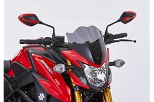FECHTER DRIVE MOTORSPORT GMBH ERMAX Naked-Bike-Scheibe kompatibel mit SUZUKI GSX-S 750 2017-2019 WC50/52