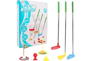 KQWVZ 12Pcs Mini Golf, Golf para Niños, Juego de Golf para Niños, Juego Golf Niños, Regalo de Juegos Deportivos de Exterior para Niños, Golf Entrenamiento, Regalos para Niños y Niñas de 3-8 Años