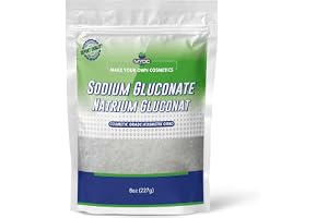 Myoc Sodium Gluconate Powder 227 Gm, Pure Sodium Gluconate for Skin, Sodium Gluconate Cosmetic Grade, Sodium Gluconate for So