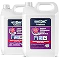 Hycolin Professional Antiviral Surface Cleaner - Ready To Use Multi-Surface Disinfectant Cleaner - 2x5 Litre Bottles,colourless