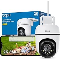 TP-Link Tapo 2K Caméra Surveillance WiFi extérieur 360° C510W, Vision TP-Link Tapo 2K Caméra Surveillance WiFi extérieur 360° C510W, Vision