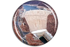 Weekino USA Ameryka Hoover Dam Colorado River Nevada magnes na lodówkę podróż pamiątka kolekcja miejska 3D szkło kryształowe prezent mocna naklejka na lodówkę