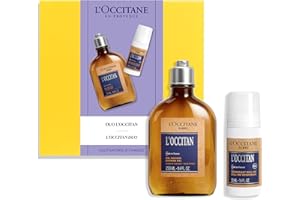 L'OCCITANE - Zestaw L'Occitan dla mężczyzn - żel pod prysznic do ciała i włosów oraz dezodorant w kulce - wyprodukowano we Francji