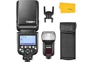 Godox TT685II-F Flash TTL per Fotocamera Fuji, 1/8000s HSS, 2.4G Wireless X Sistema Speedlight Flash Compatibile con Fotocamera Fujifilm