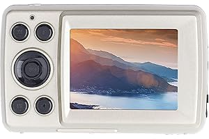 GAEIRT Kleine Kamera, robuste und langlebige Digitalkamera 16X Zoom mit 2,4 Zoll großem Bildschirm für den Heimgebrauch auf Reisen(Gold)
