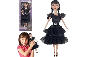 ABDYMN Bambola Wednesday, Bambole Famiglia Addams, Bambola giocattolo in figura, Figure D'azione del Mercoledì, Regali dei Giocattoli del Mercoledì, Regalo per una bambino Ragazze Fan