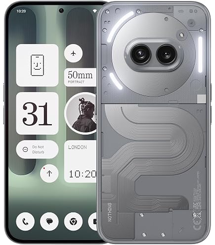 Custodia Con Collana Per Nothing Phone 2a / 2a Plus | Cover Trasparente TPU Antiurto Con Laccio Tracolla Regolabile | Paekear