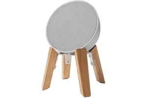 shinar legno Supporto per altoparlanti compatibile con HomePod Mini e supporto da tavolo Ech0 Pop (Bianco)