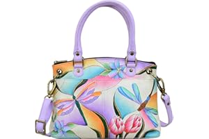 Anna by Anuschka Women's Leather Small Satchel Bag