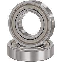 XiKe 10 Piezas Rodamiento 6000ZZ 10x26x8mm: Acero Cromado, Sellado Metálico, ABEC-3 Para Tus Proyectos De Bricolaje