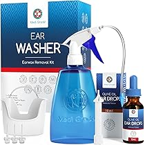 Kit Per La Pulizia Dell'Orecchio, Ear Wax Cleaner, Con 2 Teste In - Foto 3