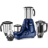 Prestige Astra 750 Watt Mixer Grinder with 5 Jars (3 Stainless Steel + 1 Juicer + 1 Mix-O-Keep) | Space-Saving Stacking Desig