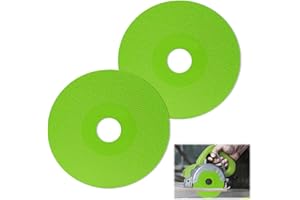 LUMOOM 2 dischi flessibili diamantati da 115 mm, taglio a umido e a secco per gres porcellanato, smerigliatrice angolare dischi per vetro spesso ceramica marmo taglio rettifica