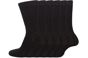 Sock Stack Pack Of 6 School Socks Kids Boys Girls Plain Ankle Cotton Rich Sock Black Navy Grey White