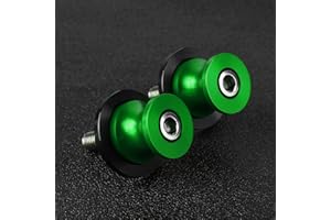 QJY-MOTOR PART-STORE 2pcs Universel Diabolos M8*1.5 CNC Aluminum pour Z900 ER-6N ZX6R ZX10R Z800 Z1000 Z1000SX-Vert