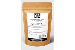 WHOLEFOODS WORLD Ceylon Cinnamon Powder 150g | True Cinnamon | Natural | Non-GMO | No Colouring | Packed in Resealable Kraft Paper Pouch | Vegan and Eco-Friendly | Low Coumarin
