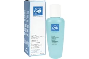 Eye Care Cosmetics Eye Make-Up Remover Lotion 125ml Water Base Blue