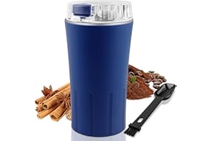 BORDEAG Molinillo de Café Eléctrico: Molinillo Cafe Electrico 300W, Molino Cafe con Cuchillas Acero Inoxidable, Moledor de Cafe Electrico, Coffee Grinder, Molinillo Especias para Semillas Frutos Secos