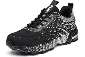 Furuian Chaussures de Sécurité Homme Femmes Légère Baskets de Sécurité Homme Femme Chaussures de Travail Homme Embout en Acier Protection Confortable Respirante Bottes de Sécurité