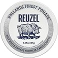 Reuzel Matte Clay Pomade, No Shine Pomade With A Medium Hold For A Natural Style And Finish 3.38oz/95g