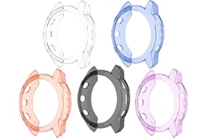 Chofit Etui kompatybilne z Garmin epix Pro (Gen2) 51 mm, pokrowiec ochronny pokrowiec ochronny miękki TPU obudowa zderzaka do epix Pro (Gen2) 51 mm (nie dla 42 mm/47 mm) (5 kolorów)