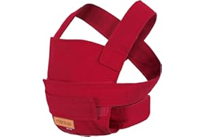 marsupi Mini Puppentrage - Babytrage für Puppenmamas und Puppenpapas ab 2 Jahren - Baby Spielzeug - Bio-Baumwolle, Ruby