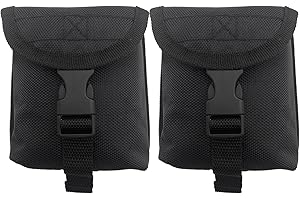 MOPHOEXII Scuba Trim Weight Pocket,Nylon Diver Weight Belt Bag with Quick Release Buckle,Dive Weight Pouch 5LB